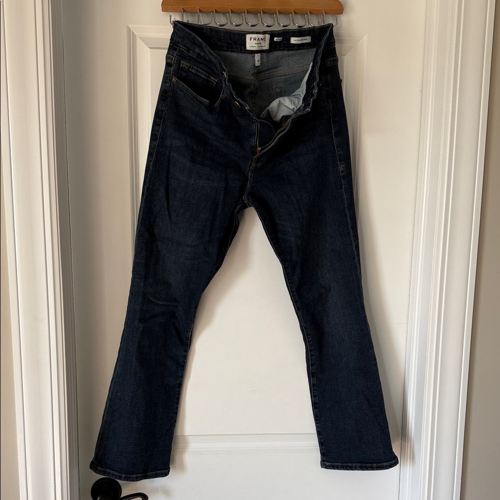 Frame Denim Le Crop Mini Boot
